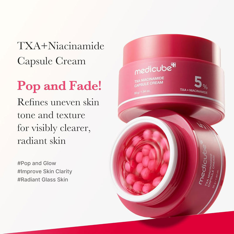 Medicube TXA Niacinamide Capsule Cream Nudie Glow Australia