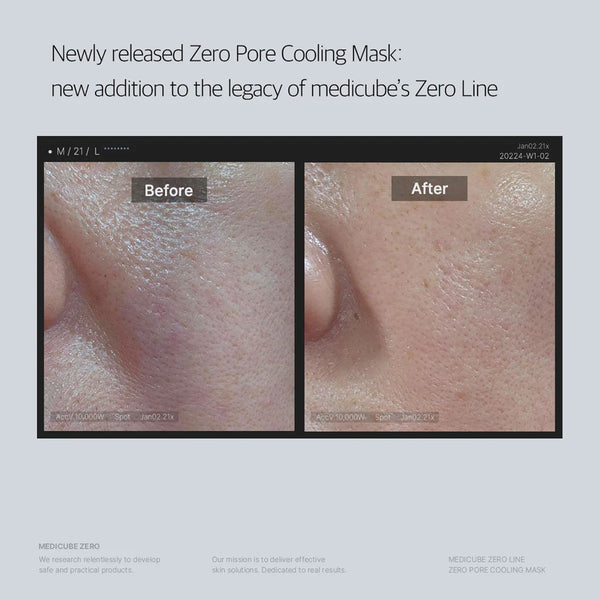 Medicube Zero Pore Cooling Mask Nudie Glow Australia