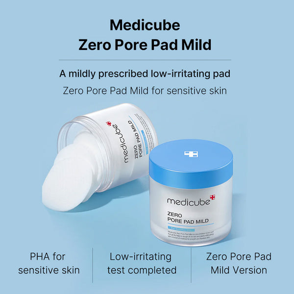 Medicube Zero Pore Pads Mild Nudie Glow Australia