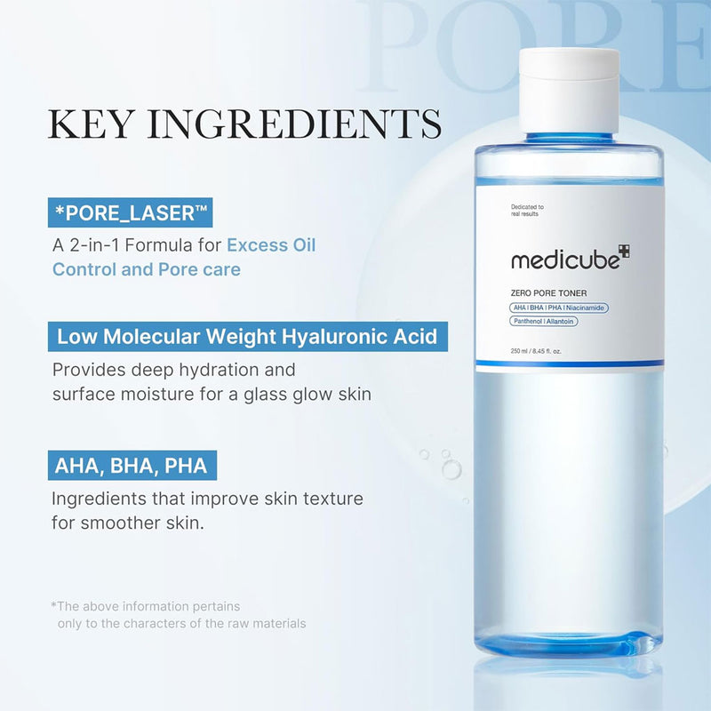 Medicube Zero Pore Toner Nudie Glow Australia