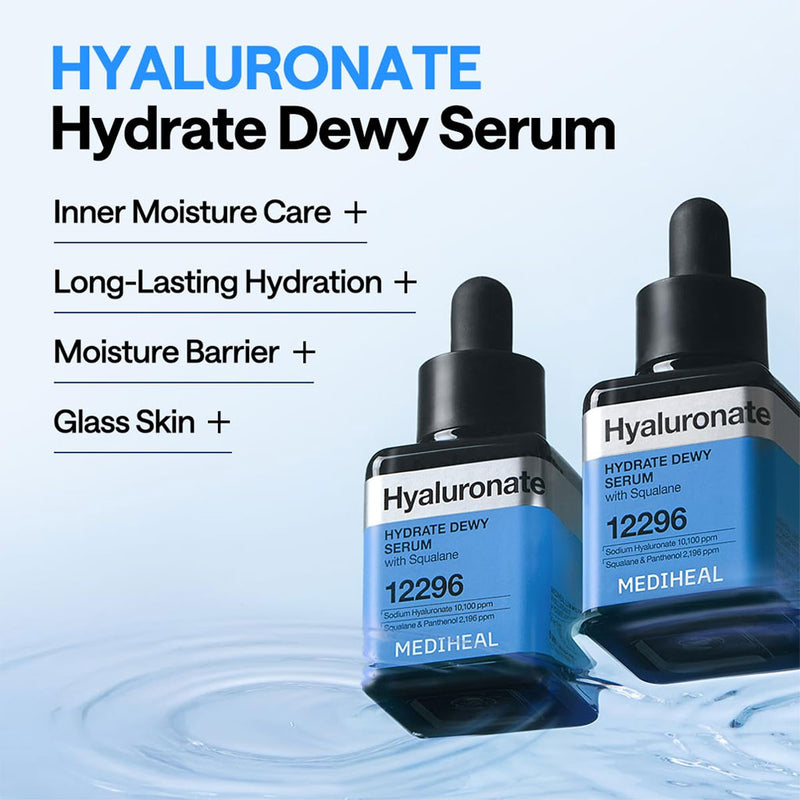 Mediheal Low Molecular Hyaluronate Hydrate Dewy Serum Nudie Glow Australia