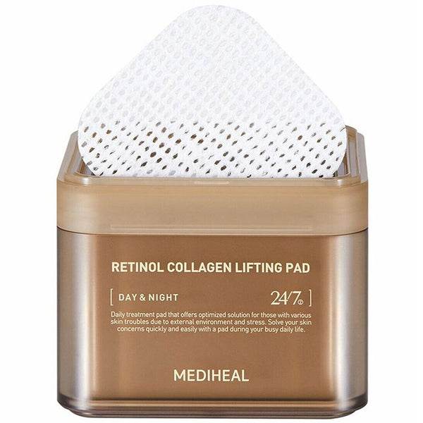 Mediheal Retinol Collagen Lifting Pad Nudie Glow Australia