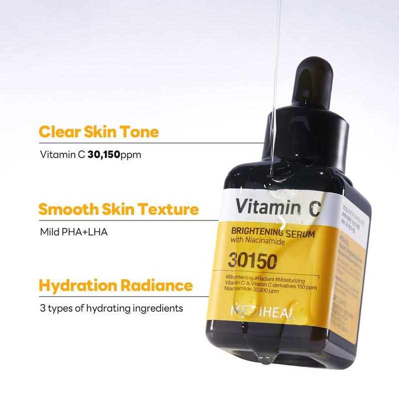 Mediheal Vitamin C Brightening Serum Nudie Glow Australia