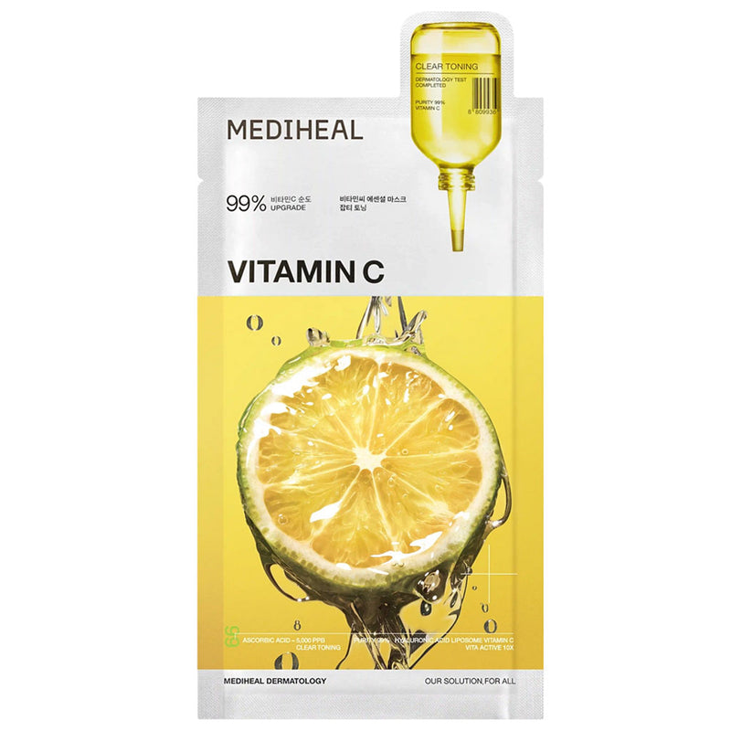 Mediheal Vitamin C Essential Mask Nudie Glow Australia