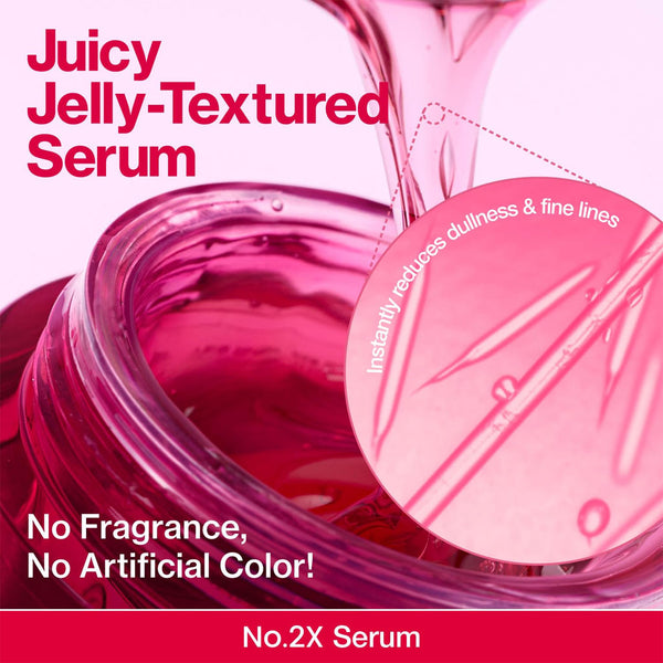 NUMBUZIN No.2 Rose PDRN Collagen 2X Plumping Serum Nudie Glow Australia