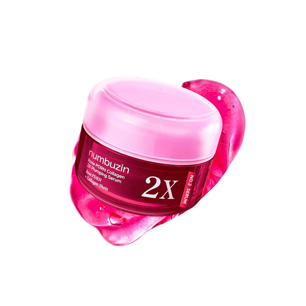 NUMBUZIN No.2 Rose PDRN Collagen 2X Plumping Serum Nudie Glow Australia