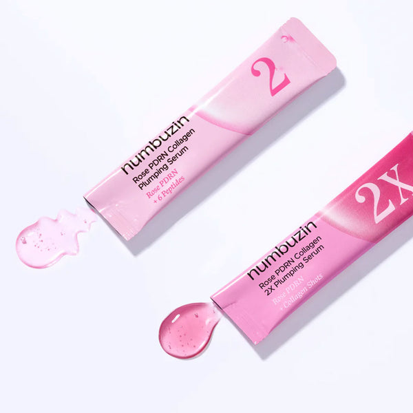 NUMBUZIN No.2 Rose PDRN Collagen Plumping Serum (Sachet) Nudie Glow Australia