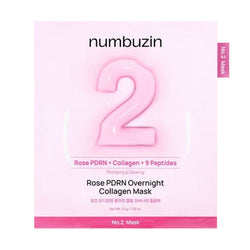 NUMBUZIN No.2 Rose PDRN Overnight Collagen Mask Nudie Glow Australia
