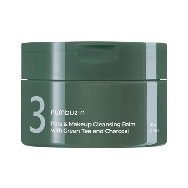 NUMBUZIN No.3 Pore & Makeup Cleansing Balm with Green Tea and Charcoal Nudie Glow Australia