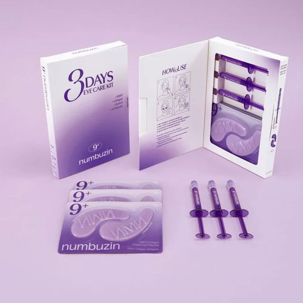 NUMBUZIN No.9 3 Days Eye Care Kit Nudie Glow Australia