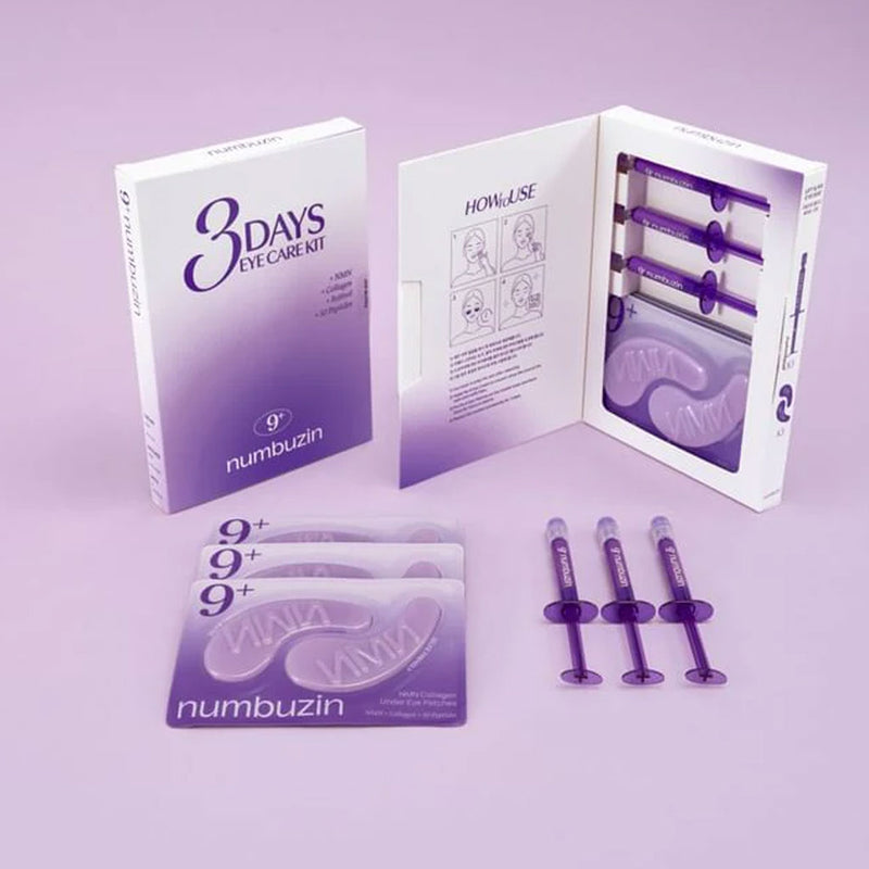 NUMBUZIN No.9 3 Days Eye Care Kit Nudie Glow Australia
