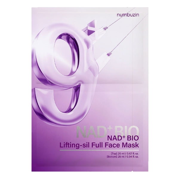 NUMBUZIN No.9 NAD Bio Lifting Full Cover Facial Mask Nudie Glow Australia