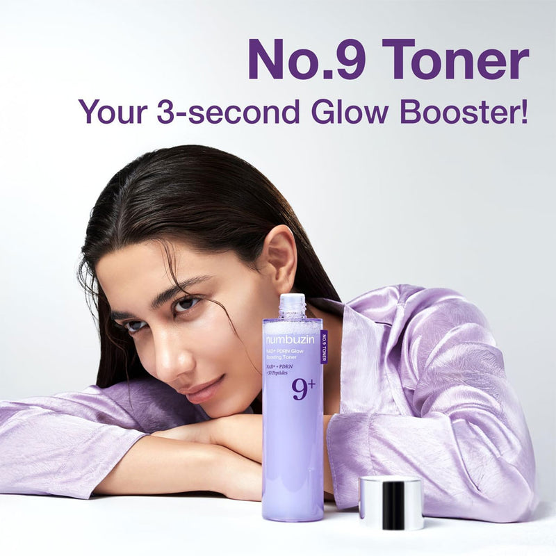 NUMBUZIN No.9 NAD PDRN Glow Boosting Toner Nudie Glow Australia