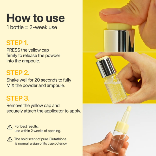NUMBUZIN No.5+ Glutathione TXA Advanced Dark Ampoule Concentrate