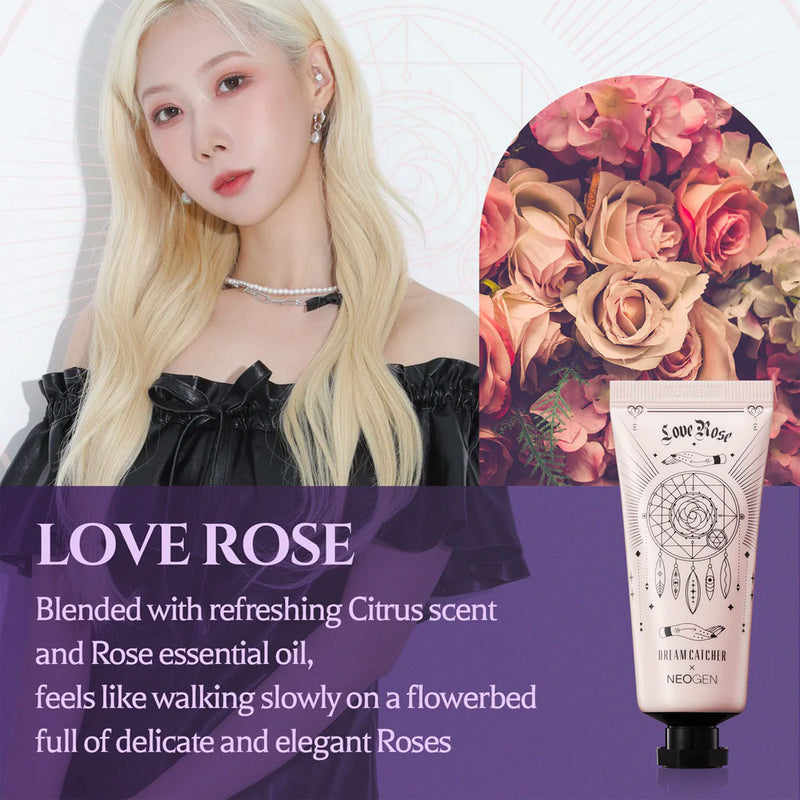 Neogen Catch Your Perfume Hand Cream Dreamcatcher Edition Set Love Rose