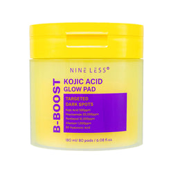 Nine Less B-Boost Kojic Acid Glow Toner Pad Nudie Glow Australia