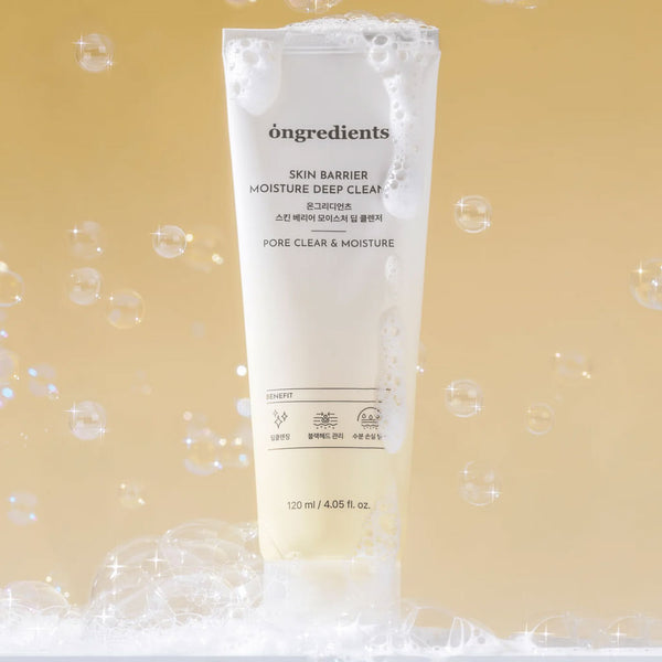 Ongredients Skin Barrier Moisture Deep Cleanser Nudie Glow Australia