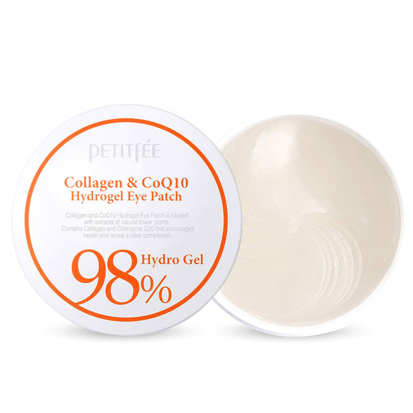 PETITFEE Collagen & Co Q10 Hydrogel Eye Patch Nudie Glow Australia