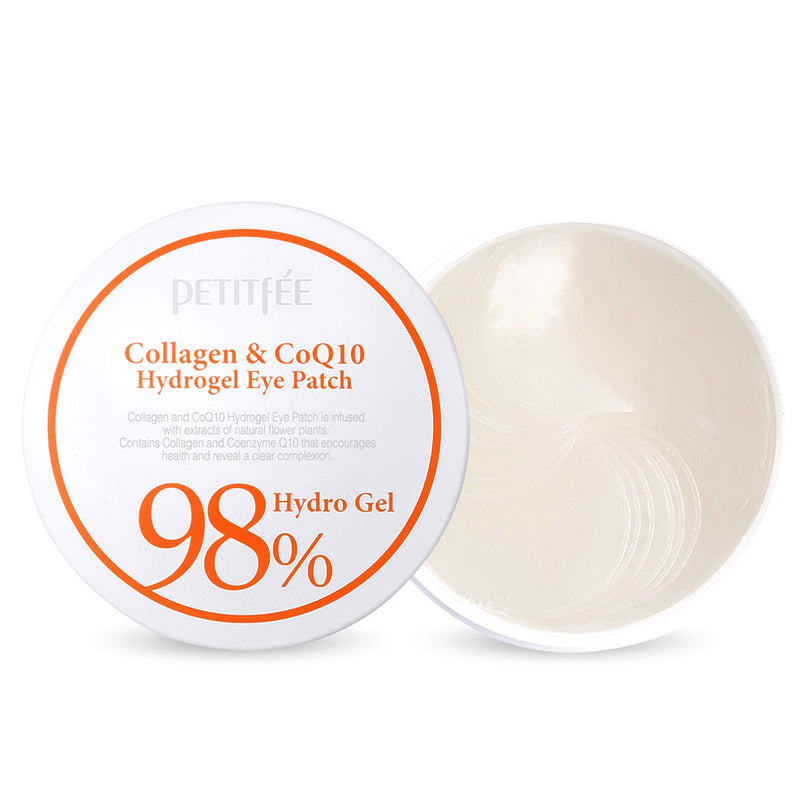 PETITFEE Collagen & Co Q10 Hydrogel Eye Patch Nudie Glow Australia