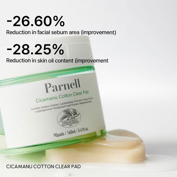 Parnell Cicamanu Cotton Clear Pad Nudie Glow Australia