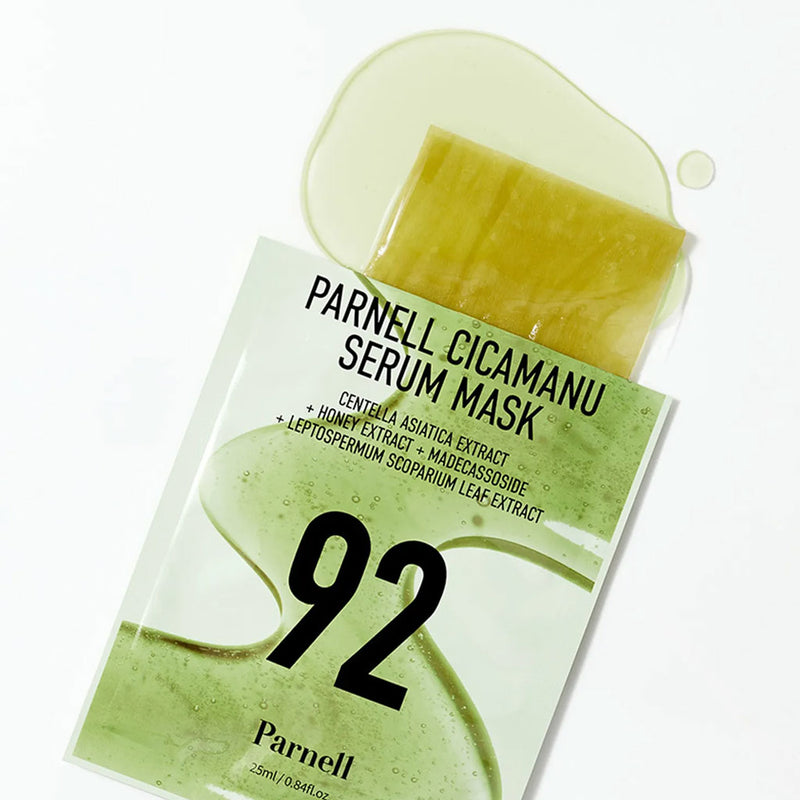 Parnell Cicamanu Serum Mask Sheet Nudie Glow Australia