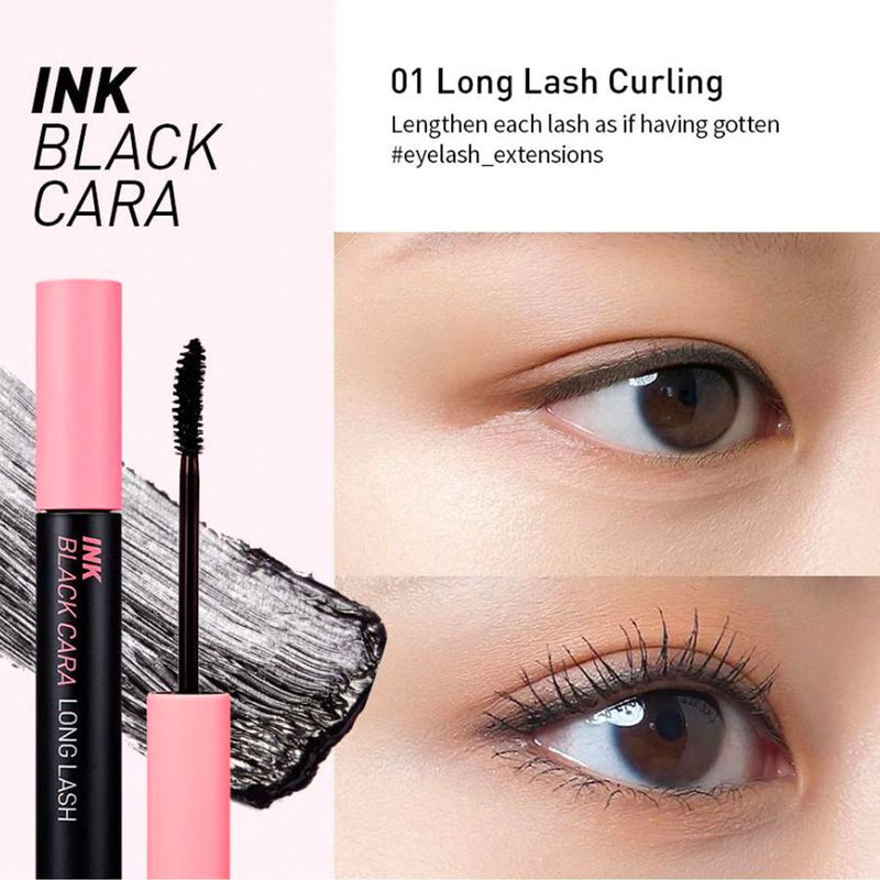 INK ALL BLACK CARA 01 LONG CURLING