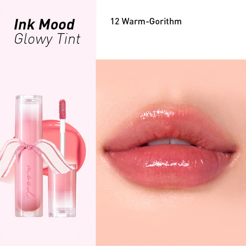 Peripera Ink Mood Glowy Tint #12 WARM GORITHM Nudie Glow Australia