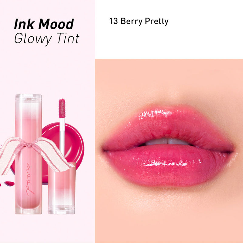 Peripera Ink Mood Glowy Tint #13 BERRY PRETTY Nudie Glow Australia