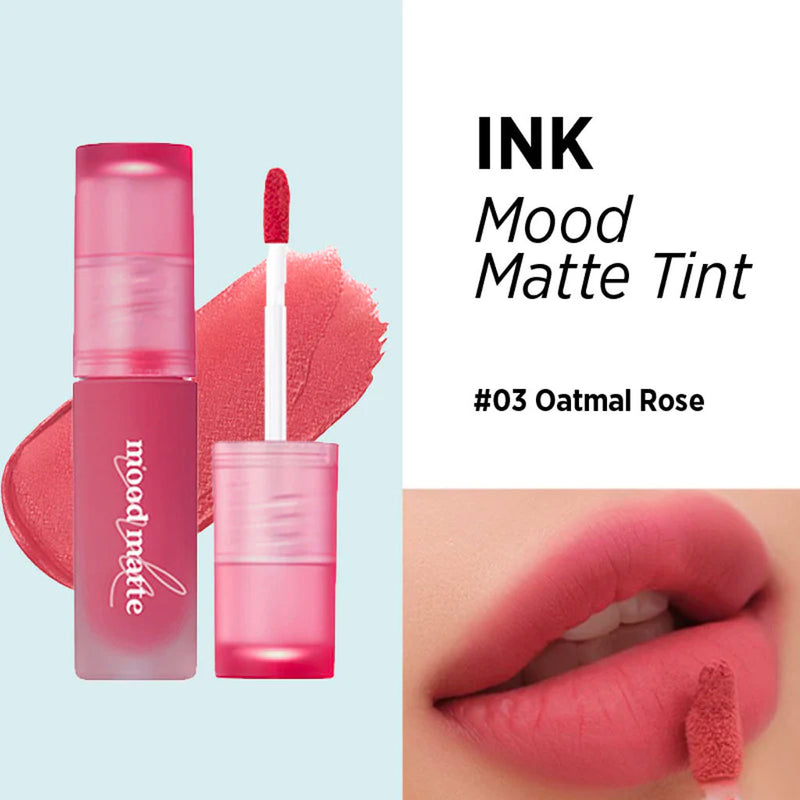 Peripera Ink Mood Matte Tint #03 OATMEAL ROSE Nudie Glow Australia