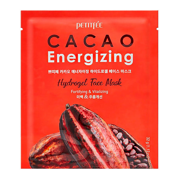 Petitfee Cacao Energizing Hydrogel Face Mask Nudie Glow Australia