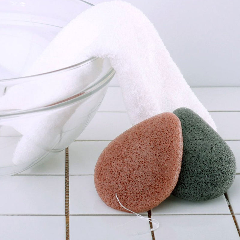 Purito Jeju Volcanic Scoria Konjac Sponge Nudie Glow Australia