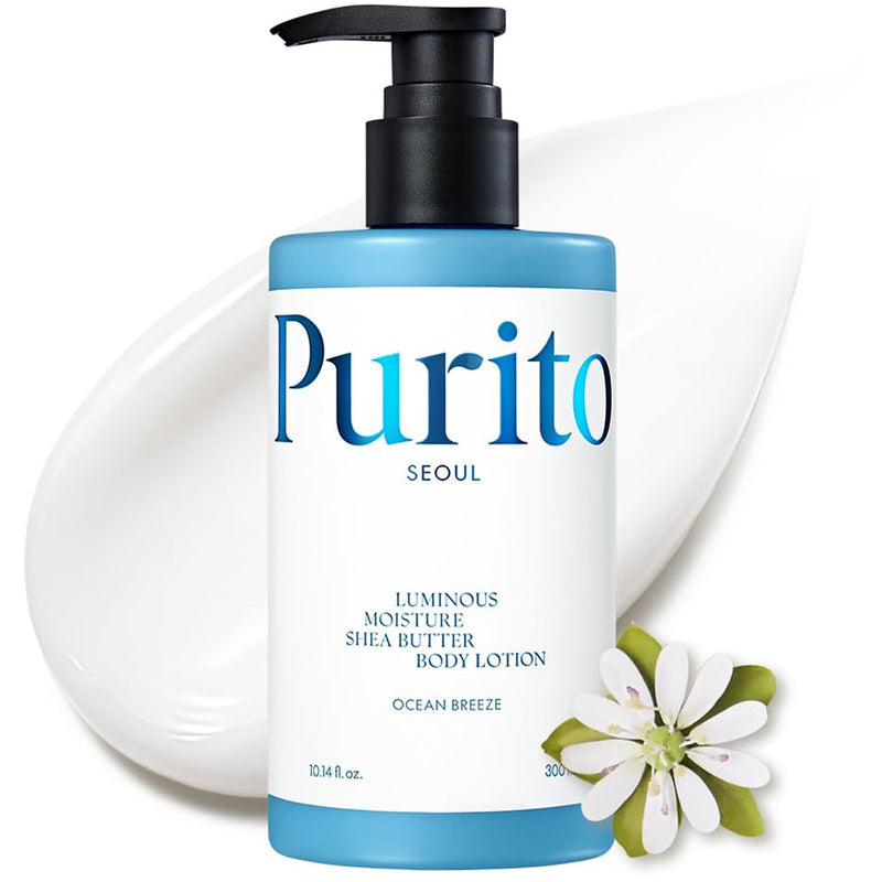 Purito Luminous Moisture Shea Butter Body Lotion Ocean Breeze Nudie Glow Australia