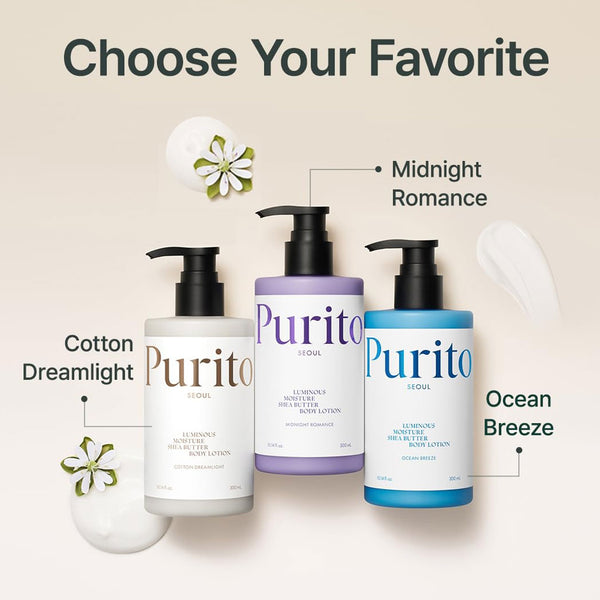 Purito Luminous Moisture Shea Butter Body Lotion Nudie Glow Australia