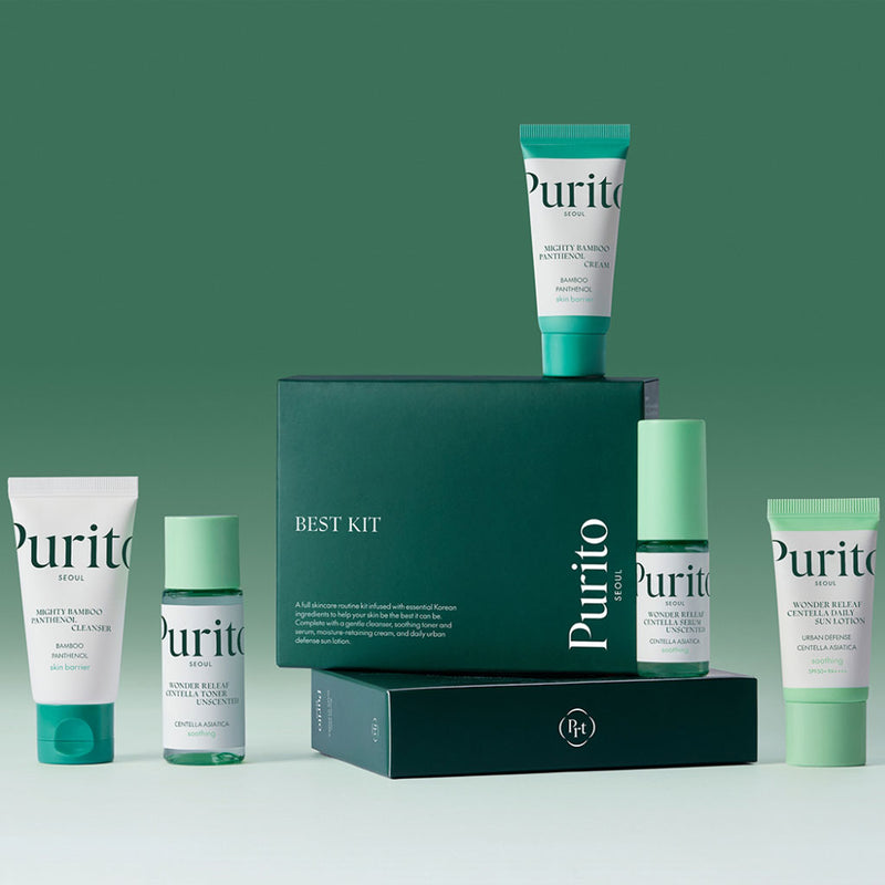 Purito Seoul Best Kit Nudie Glow Australia