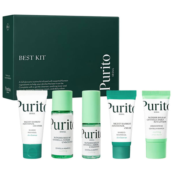 Purito Seoul Best Kit Nudie Glow Australia