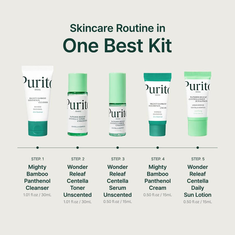 Purito Seoul Best Kit Nudie Glow Australia