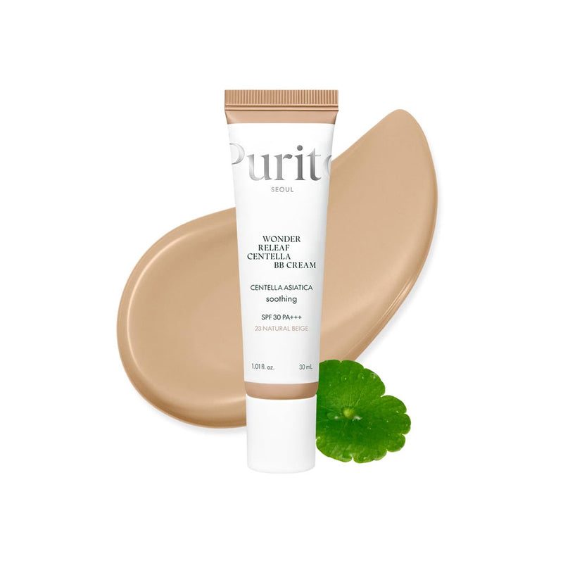 Purito Wonder Releaf Centella BB Cream 23 NATURAL BEIGE Nudie Glow Australia