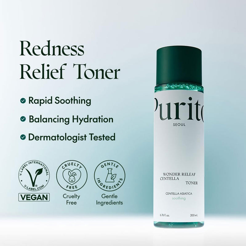 Purito Wonder Releaf Centella Toner Nudie Glow Australia