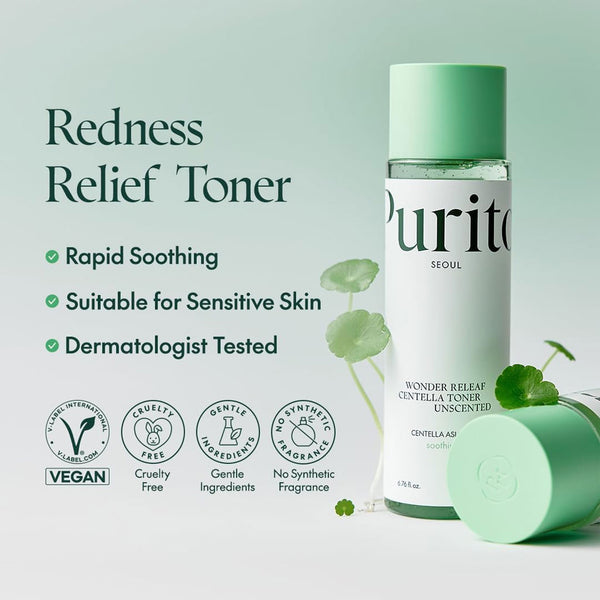 Purito Wonder Releaf Centella Toner Unscented Nudie Glow Australia