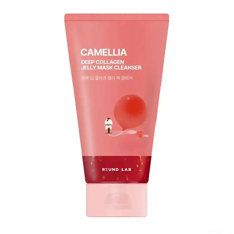 Round Lab Camellia Deep Collagen Jelly Mask Cleanser Nudie Glow Australia