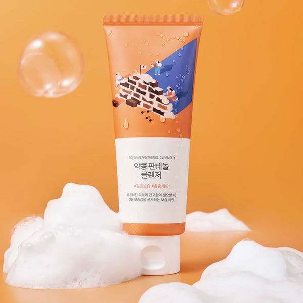 Round Lab Soybean Panthenol Cleanser Nudie Glow Australia