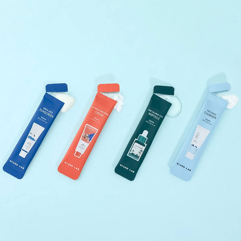 Round Lab Stick Pouch Kit Nudie Glow Australia
