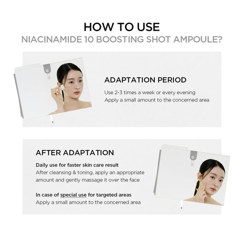 SKIN1004 Madagascar Centella Niacinamide 10 Boosting Shot Ampoule Nudie Glow Australia