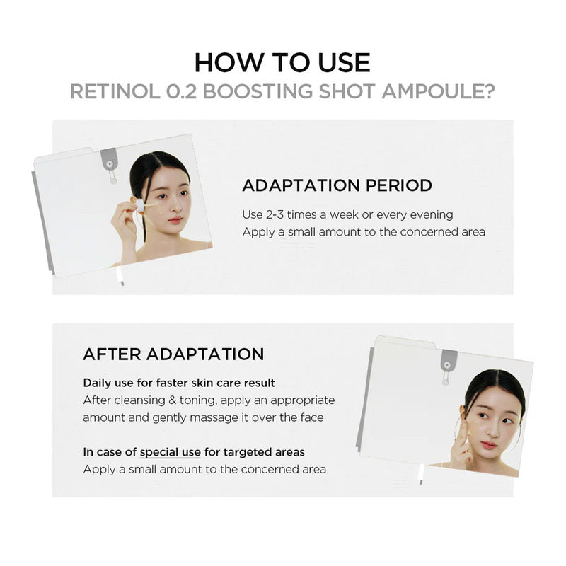 SKIN1004 Madagascar Centella Retinol 0.2 Boosting Shot Ampoule Nudie Glow Australia