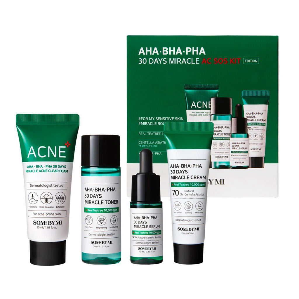 SOME BY MI AHA BHA PHA 30 Days Miracle AC SOS Kit - Nudie Glow