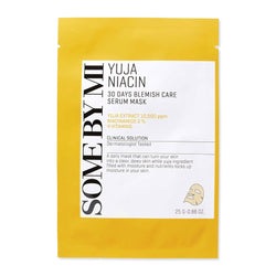 SOME BY MI Yuja Niacin 30 Days Blemish Care Serum Mask Nudie Glow Australia