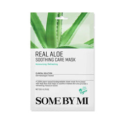 Some By Mi Real Care Mask ALOE SOOTHING Nudie Glow Australia