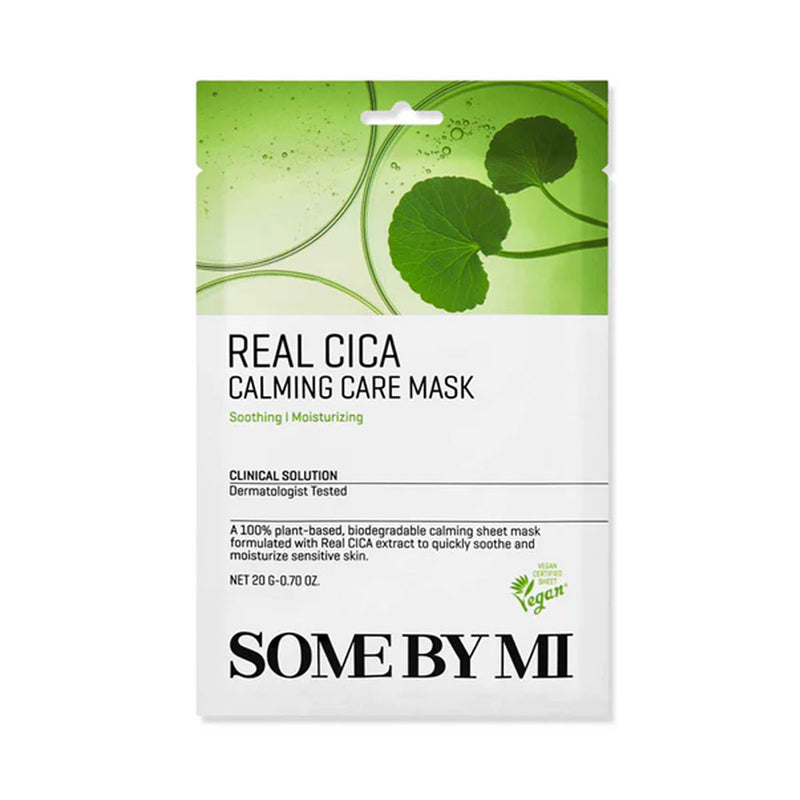 Some By Mi Real Care Mask CICA CALMING Nudie Glow Australia