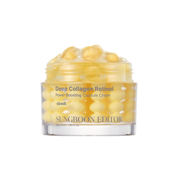 Sungboon Editor Deep Collagen Retinol Power Boosting Capsule Cream Nudie Glow Australia
