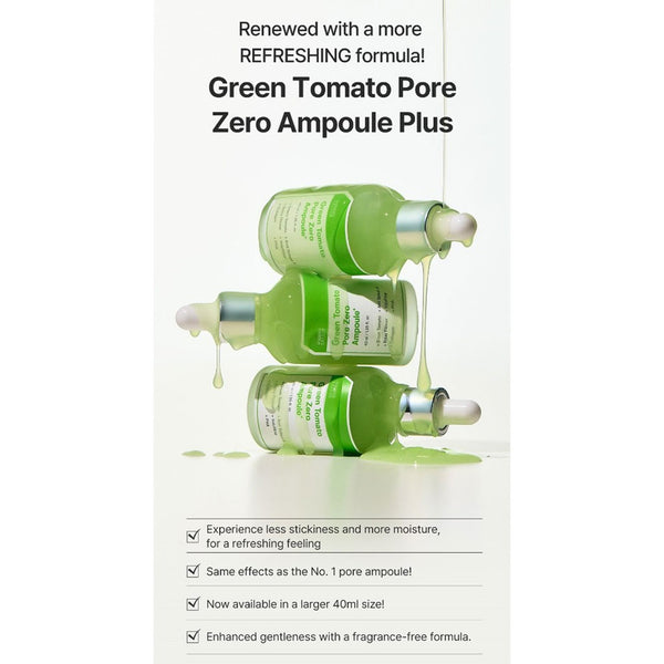 Sungboon Editor Green Tomato Pore Zero Ampoule+ Nudie Glow Australia